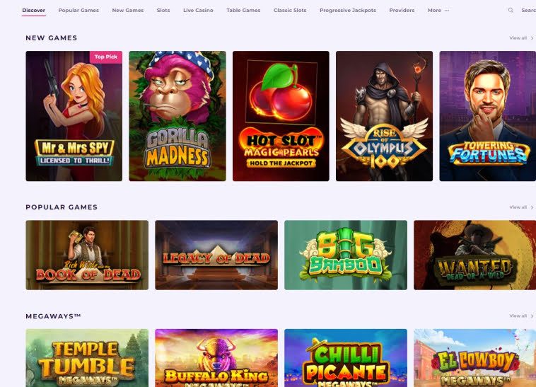 slot planet lobby