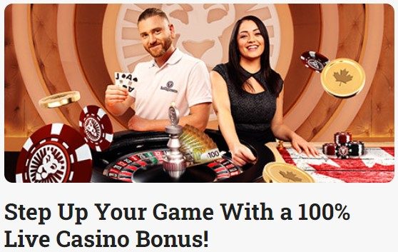 Leovegas live casino bonus