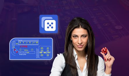 Live craps dealer